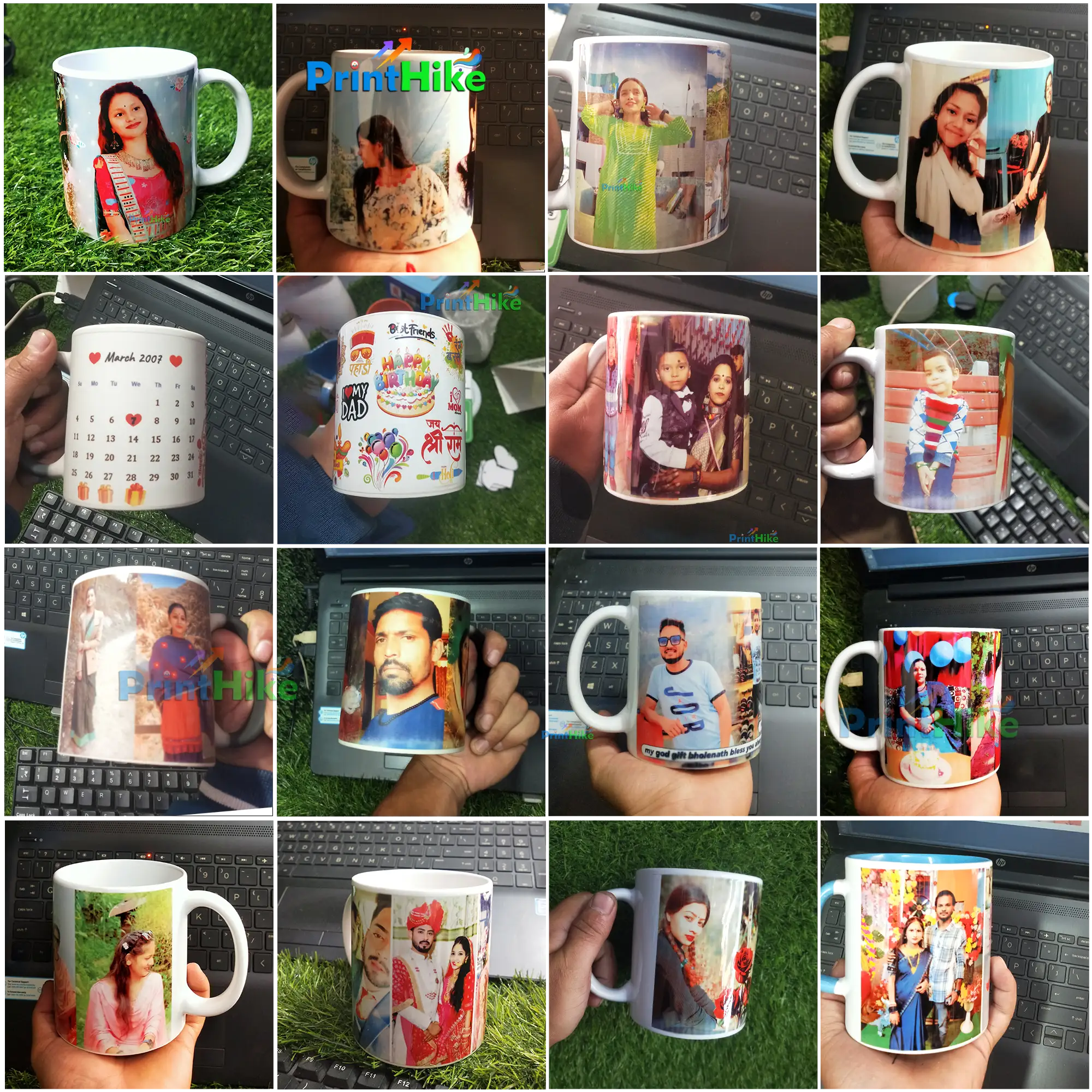 Customizable Heart Handle Mug – Perfect Gift for Special Occasions