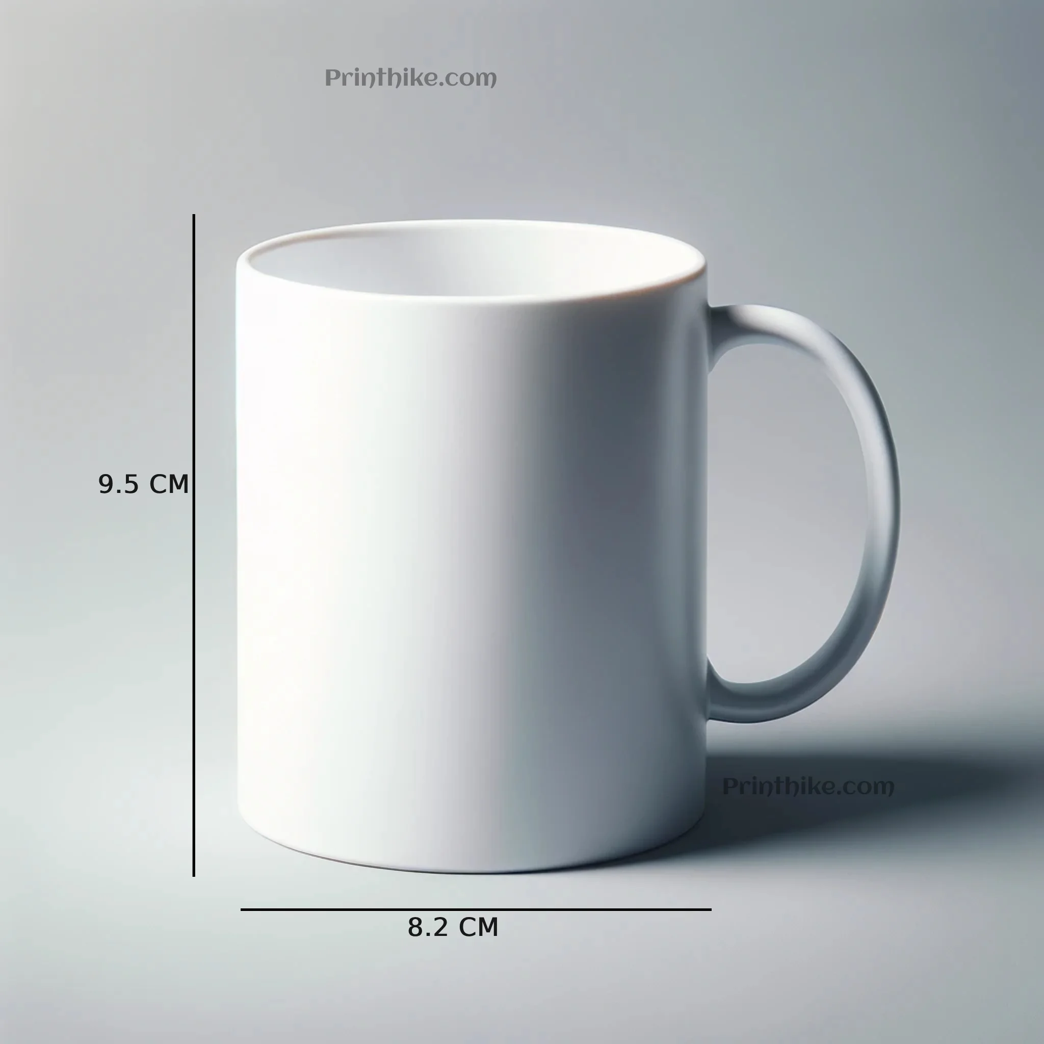 Customized 11oz White Ceramic Mug with Personal Print