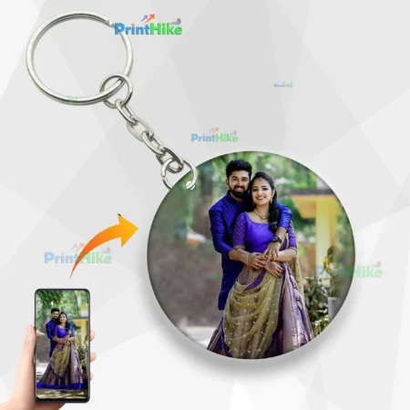 Round Shape Custom Keyring – Perfect Gift for Any Occasion