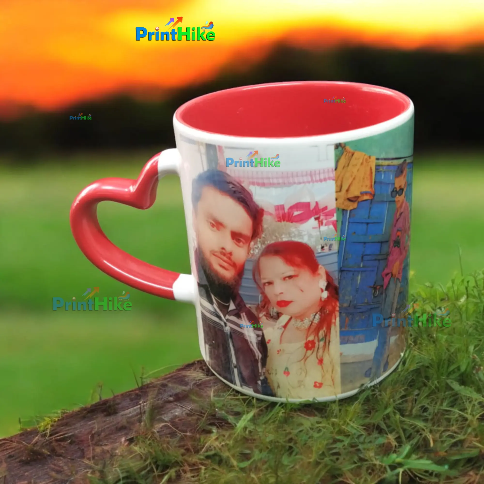 Customizable Heart Handle Mug – Perfect Gift for Special Occasions - Image 2